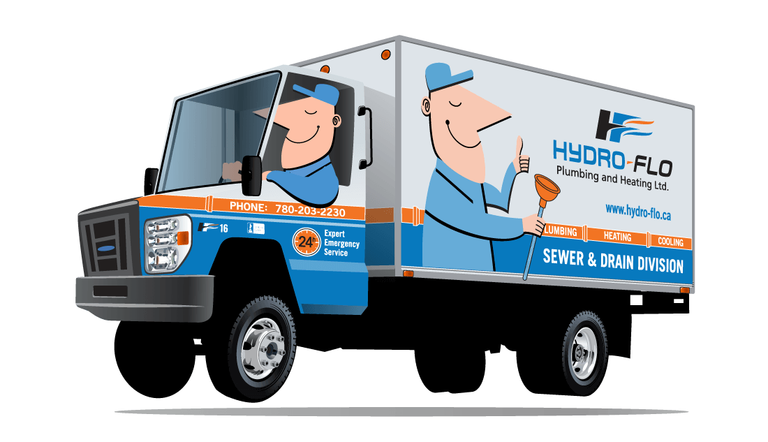 Hydro-Flo Joe driving truck