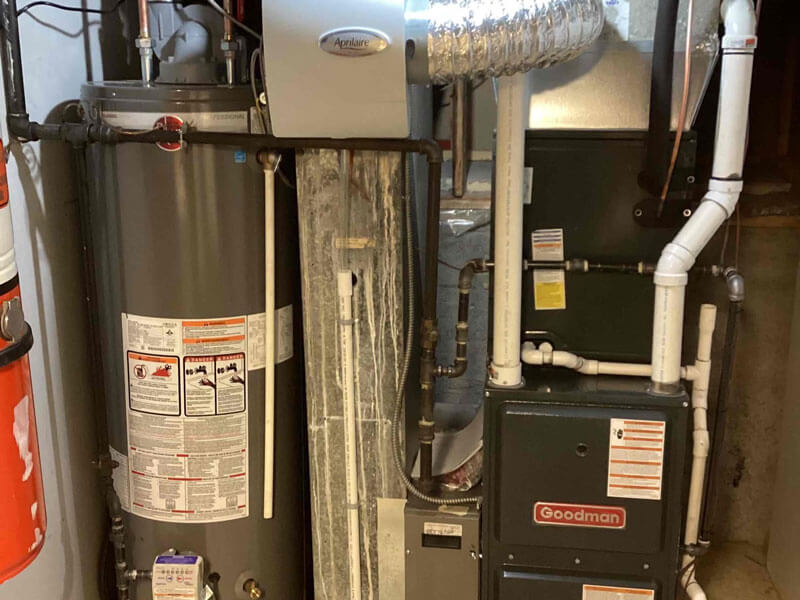 Rheem and Goodman heating units in Edmonton, AB