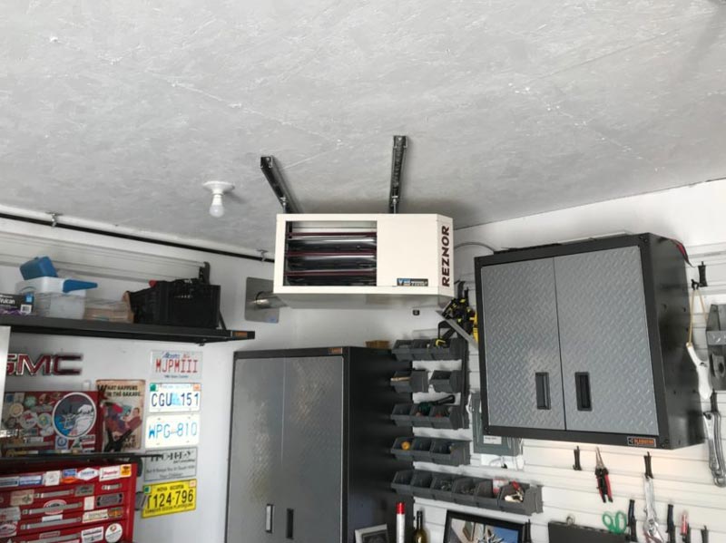 Garage Heater Units In Edmonton, Gas Furnace Garage Installation