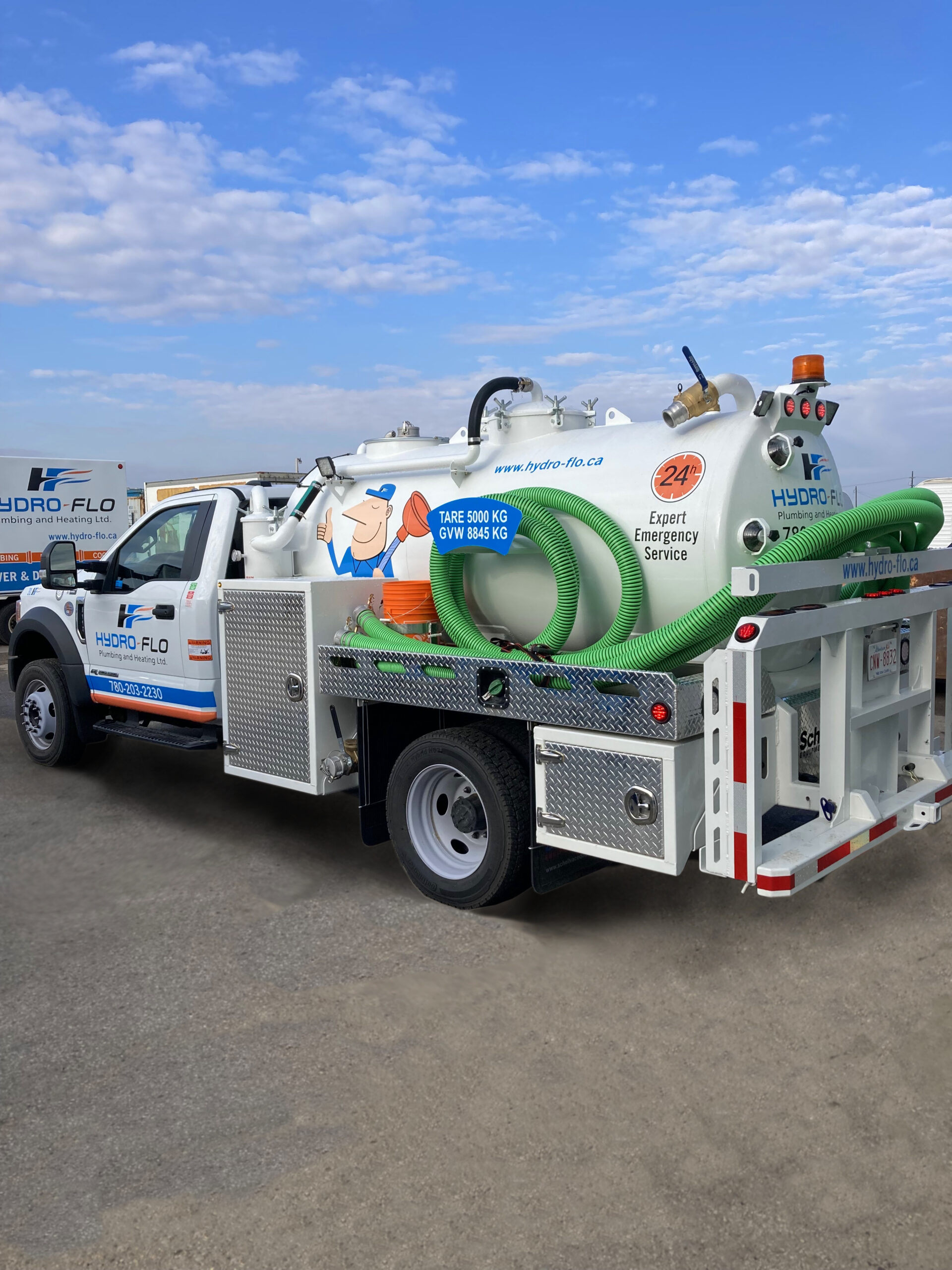 Sewer Vac Services in Edmonton, AB by Hydro-Flo